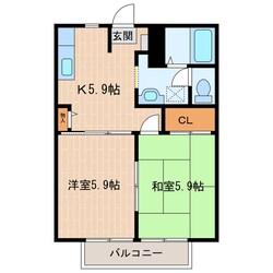 掛川駅 車移動26分  15.3km 2階の物件間取画像